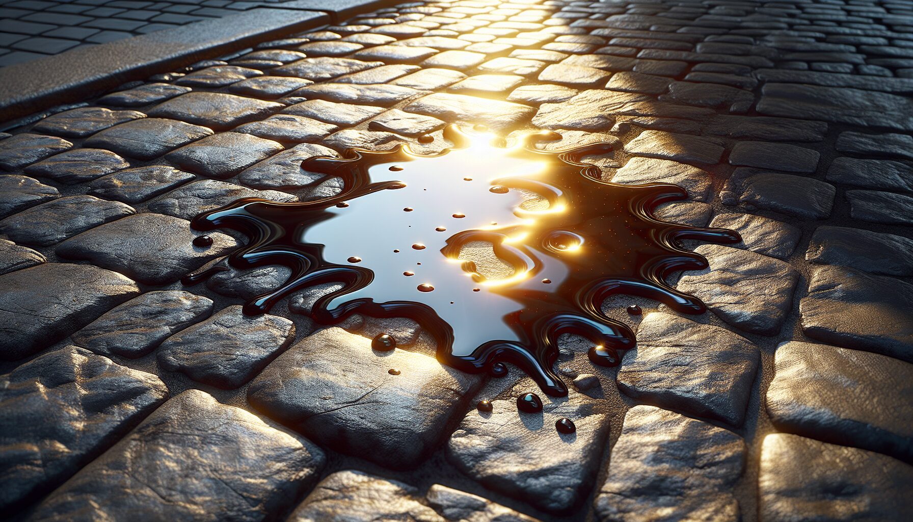 Jak Dlaczego olej silnikowy tak mocno wnika w kostkę brukową i co zrobić, żeby plama nie…