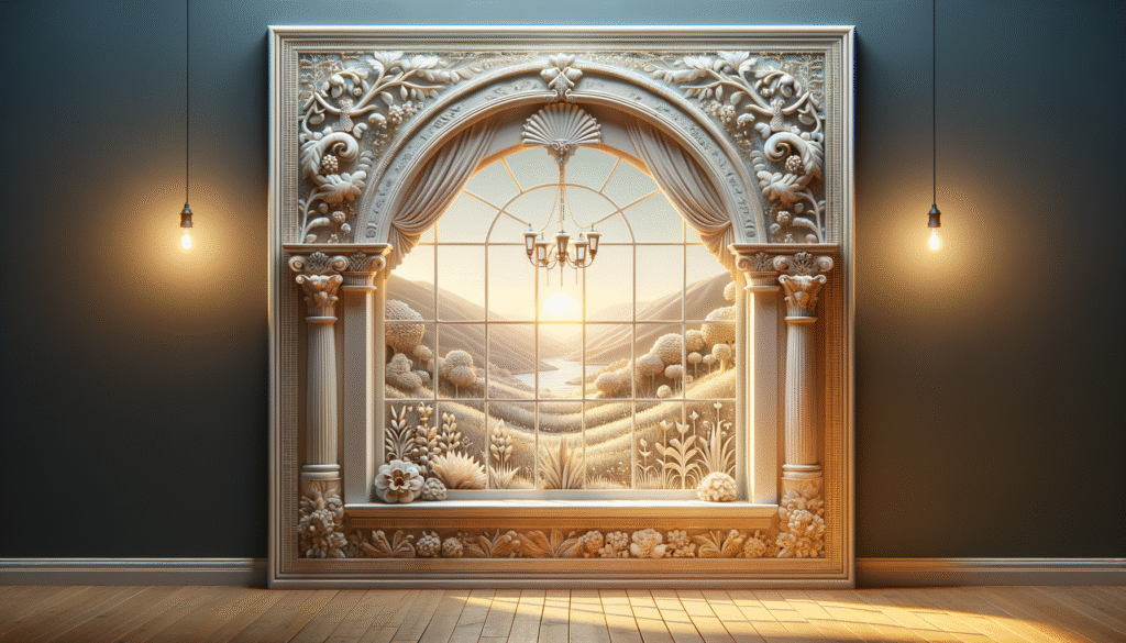 Jak Eleganckie wykończenie okna bez szyn?