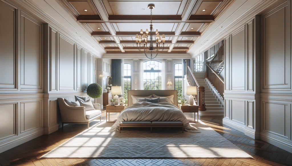 Jak Styl hampton w sypialni?