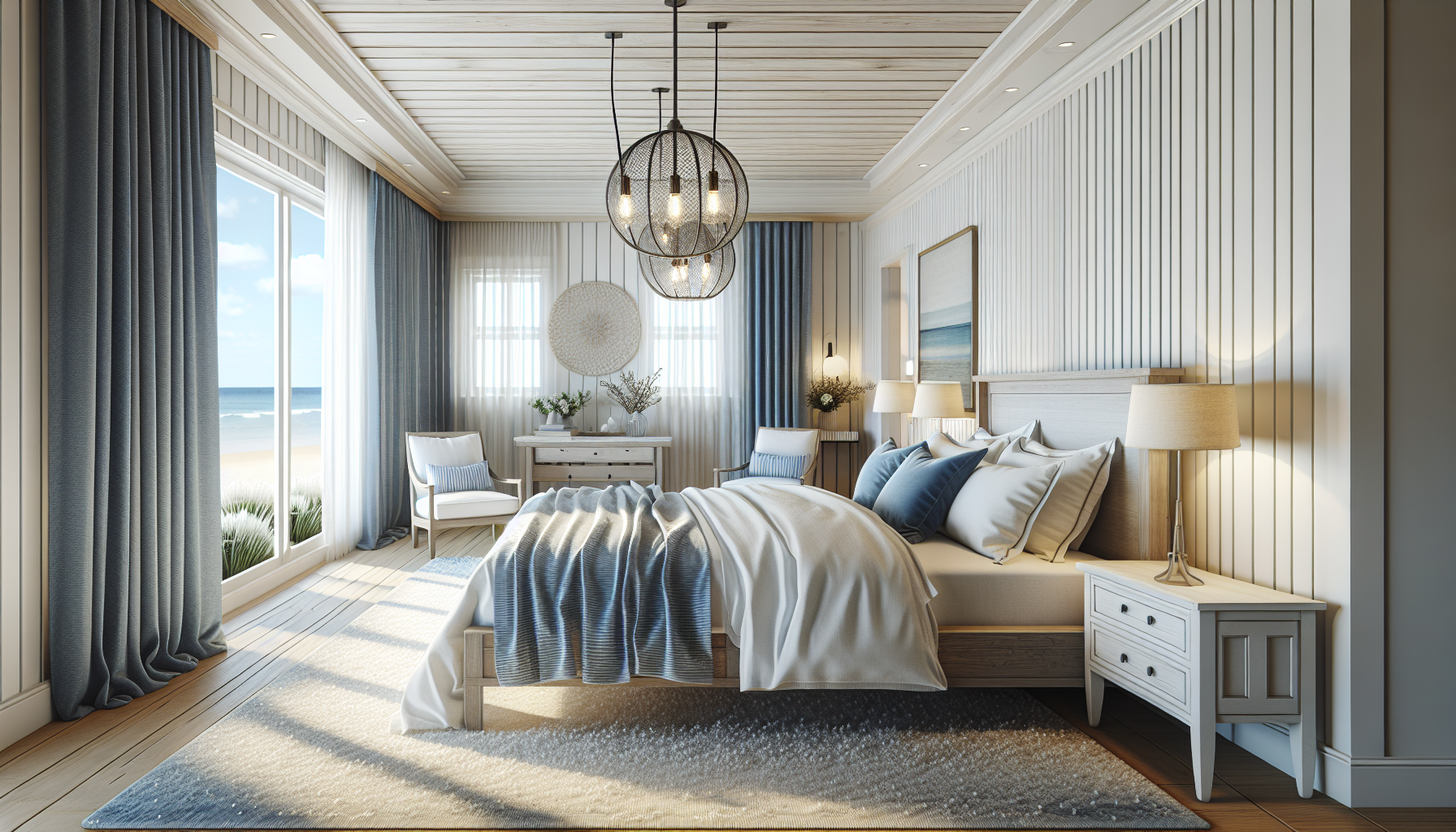 Jak Styl hampton w sypialni?